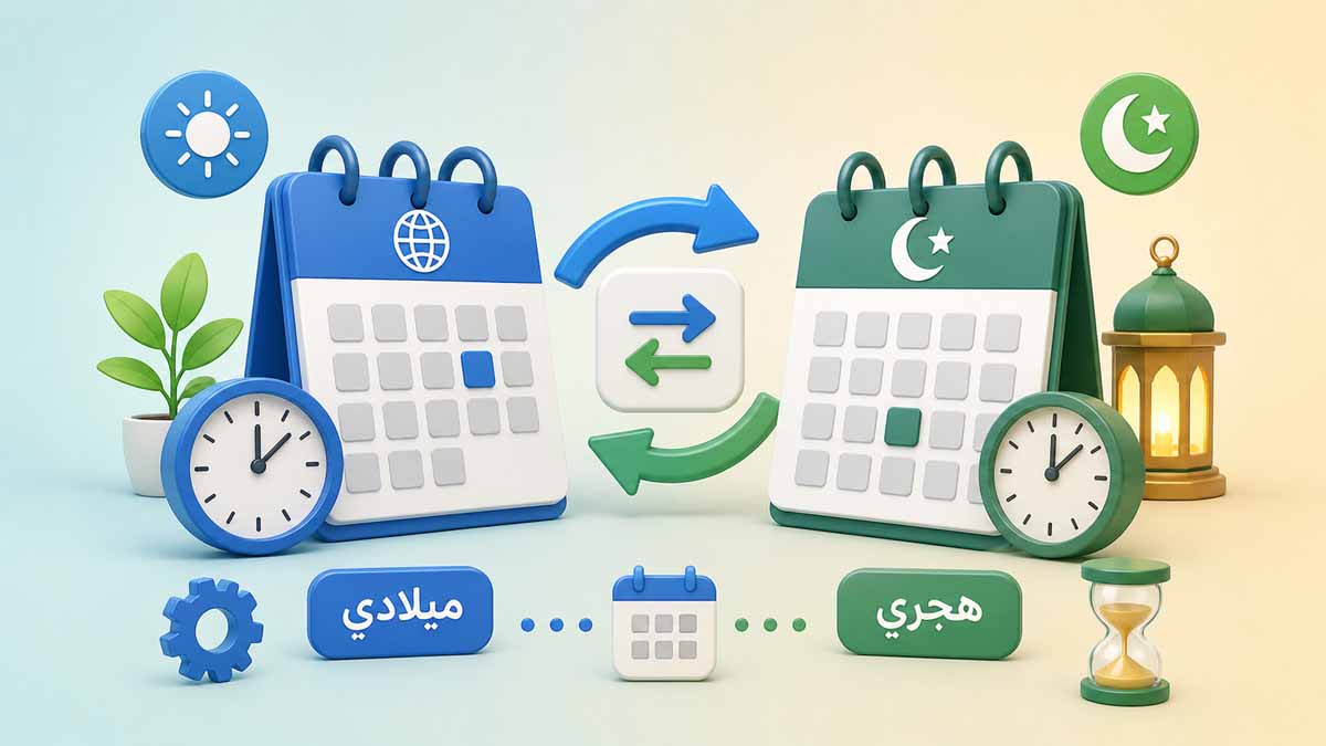 تحويل التاريخ هجري/ميلادي
